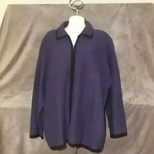 Elisabeth by Liz Claiborne Zip Up Sweater